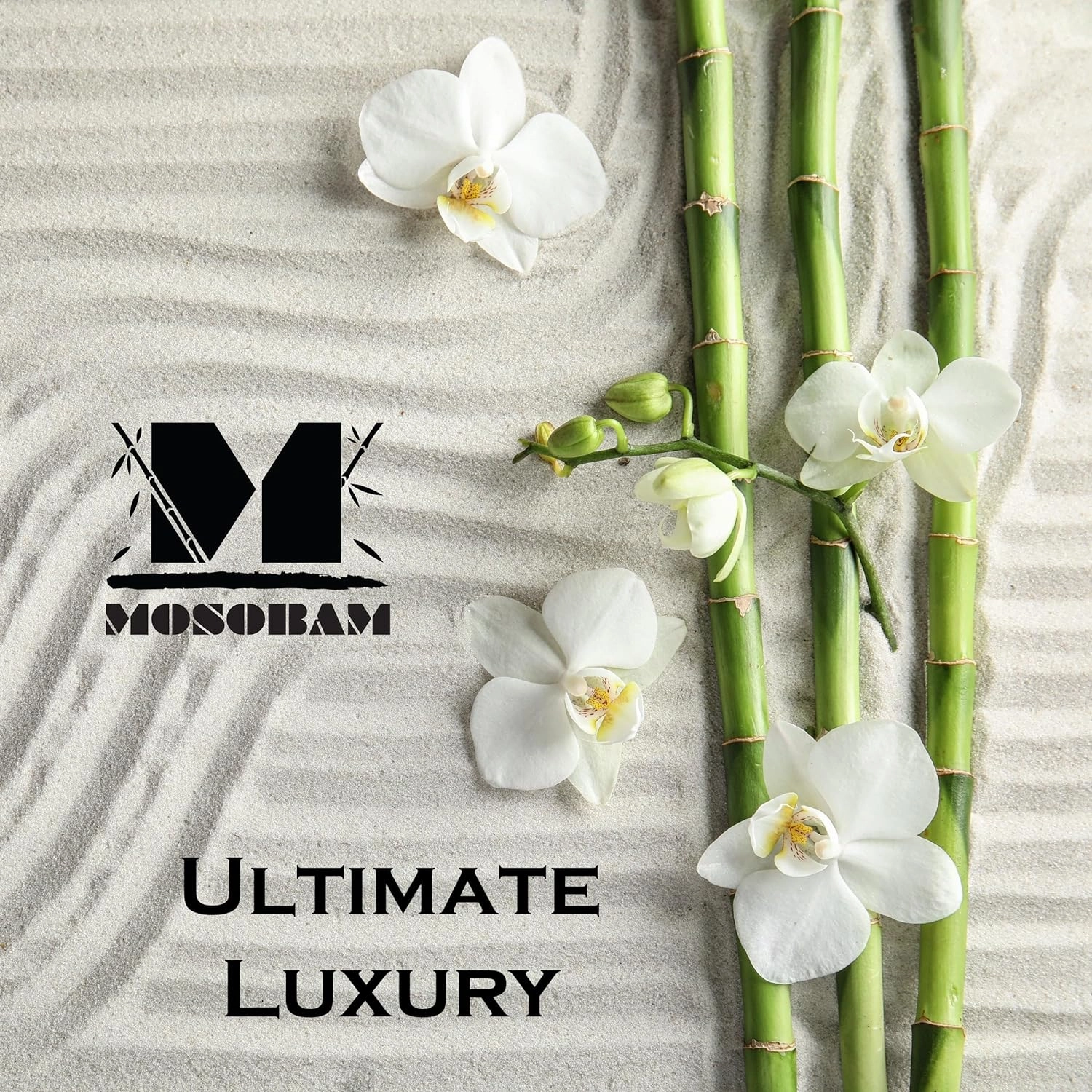 Mosobam Luxury Turkish 8pc Towel Set 30X58 16X30 13X13 Navy Blue 700 GSM Bamboo Viscose & Aegean Turkish Combed Cotton