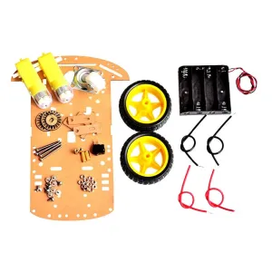 Motor Smart Robot Car Chassis Kit Speed Encoder Battery Box 2WD for Arduino