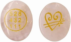 Natural Green Aventurine Tumble For Men And Women With Money Stone Switch Word & Zibu Symbol (Pink Rose Quartz, (Pack Of 1))-B0C3XMQV, Small, Gemstone, Small, Gemstone