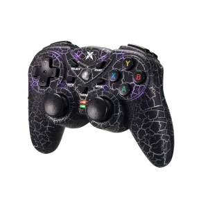 NBCP Pro Wireless PC Controller with RGB Lighting & Turbo - 2.4G Gamepad for Windows 7/10/11/Steam, Dual Vibration, Ergonomic Design, 3-Speed Rapid Fire (Wireless(2.4G))