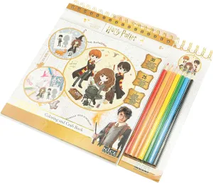 Nice Group Harry Potter - Paper Book Dolls - Drawing Book, Cutout and Colour with Pencils and Stickers, Creative Activity for Children, 30 Pages, Multicoloured, 21104