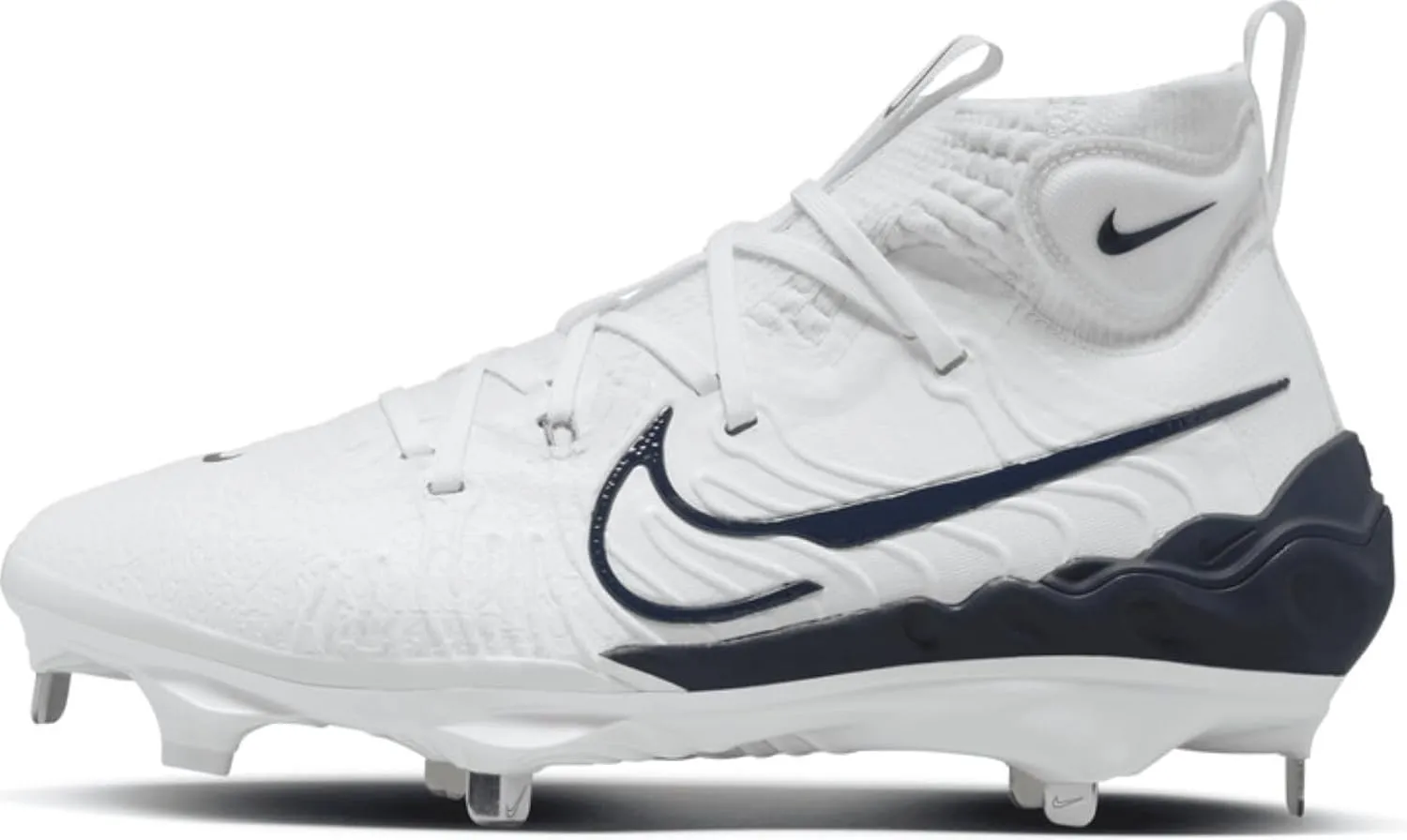 Nike Alpha Huarache NXT DJ6517-010 Black/Dark Smoke Grey/Light Smoke Grey/White Men's Metal Baseball Cleats 10.5 US