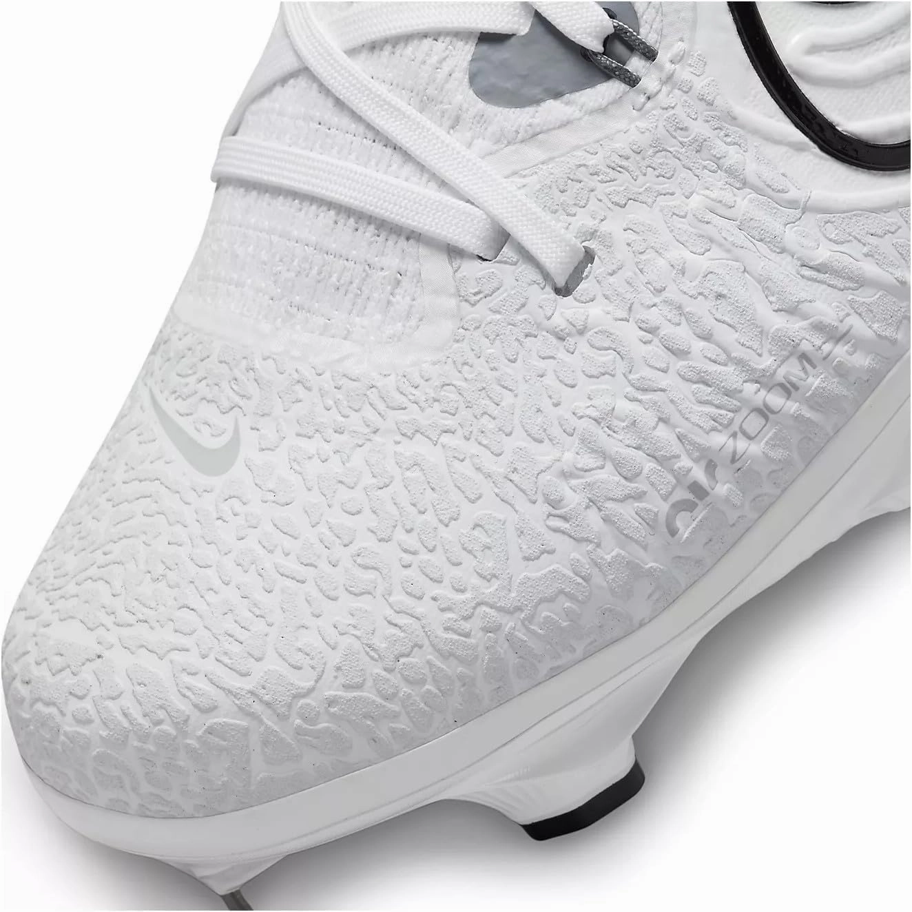 Nike Alpha Huarache NXT DJ6517-010 Black/Dark Smoke Grey/Light Smoke Grey/White Men's Metal Baseball Cleats 10.5 US