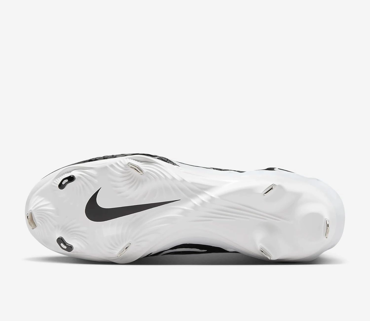 Nike Alpha Huarache NXT DJ6517-010 Black/Dark Smoke Grey/Light Smoke Grey/White Men's Metal Baseball Cleats 10.5 US