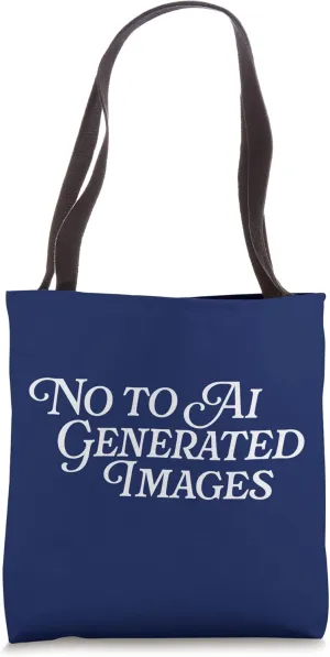 No To AI Generated Images Protect Artist Rights Art Artwork Tote Bag