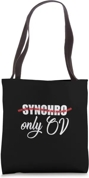 Not Synchro only OV Translation Language Sound Tote Bag