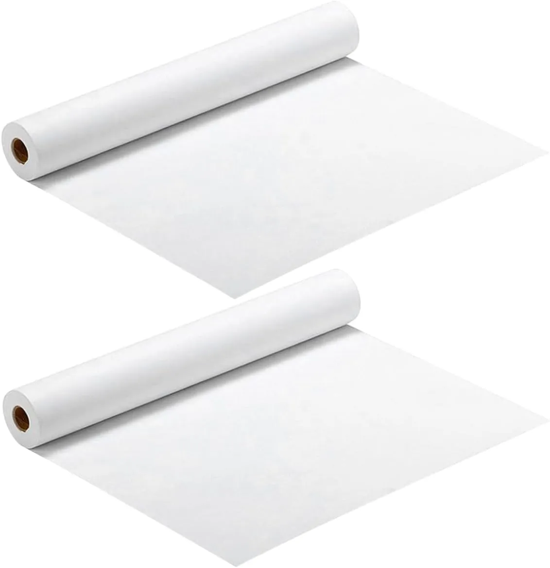 NUOBESTY 2pcs White Drawing Paper Roll Acid Watercolor Paper for Craft and Art Activities for Sketching Painting and Creative Projects