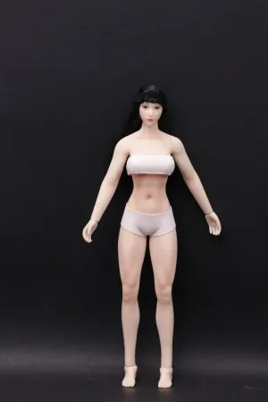 OBEST 1/12 Scale Action Figure,22 Movable Joints,6 inches Realistic Full Silicone with Stainless Steel Skeleton Collectable Doll (PHMB2018-T01A)