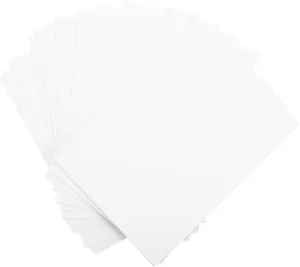 OHPHCALL 100pcs A4 Size Watercolor Paper 160g Craft Drawing Sketchpad for School White Watercolor Painting Paper