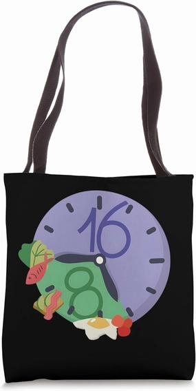 OMAD IF Intermittent Fasting 16/8 Health Autophagy Diet Tote Bag