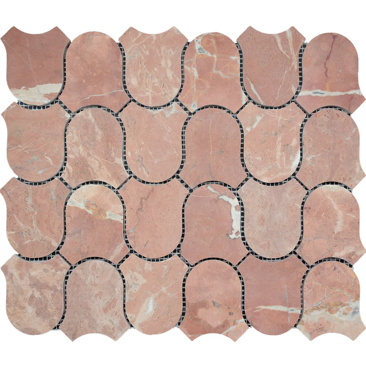Onda Honed Mosaic Rojo Alicante