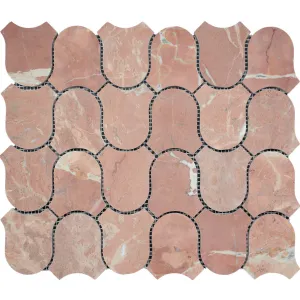 Onda Honed Mosaic Rojo Alicante