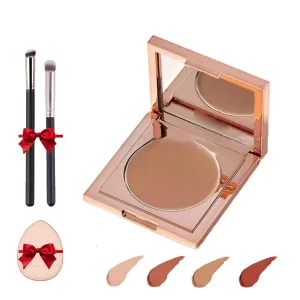 Optimager Colored Clay Undereye Corrector,Colored Clay Cc Undereye Corrector,Cc Undereye Corrector and Brush,Under Eye Color Corrector for Dark Circles Conceal & Brighten Dark (03)