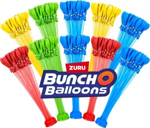 Original Bunch O Balloons Multi-Colored 330  Rapid-Filling Self-Sealing Water Balloons (Amazon Exclusive 10 Pack) by ZURU Water Balloon for the Whole Family, Kids, Teens, Adults