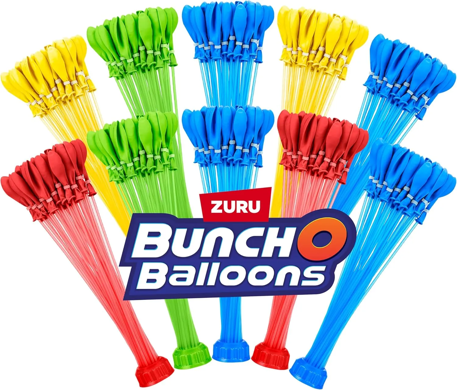 Original Bunch O Balloons Multi-Colored 330  Rapid-Filling Self-Sealing Water Balloons (Amazon Exclusive 10 Pack) by ZURU Water Balloon for the Whole Family, Kids, Teens, Adults