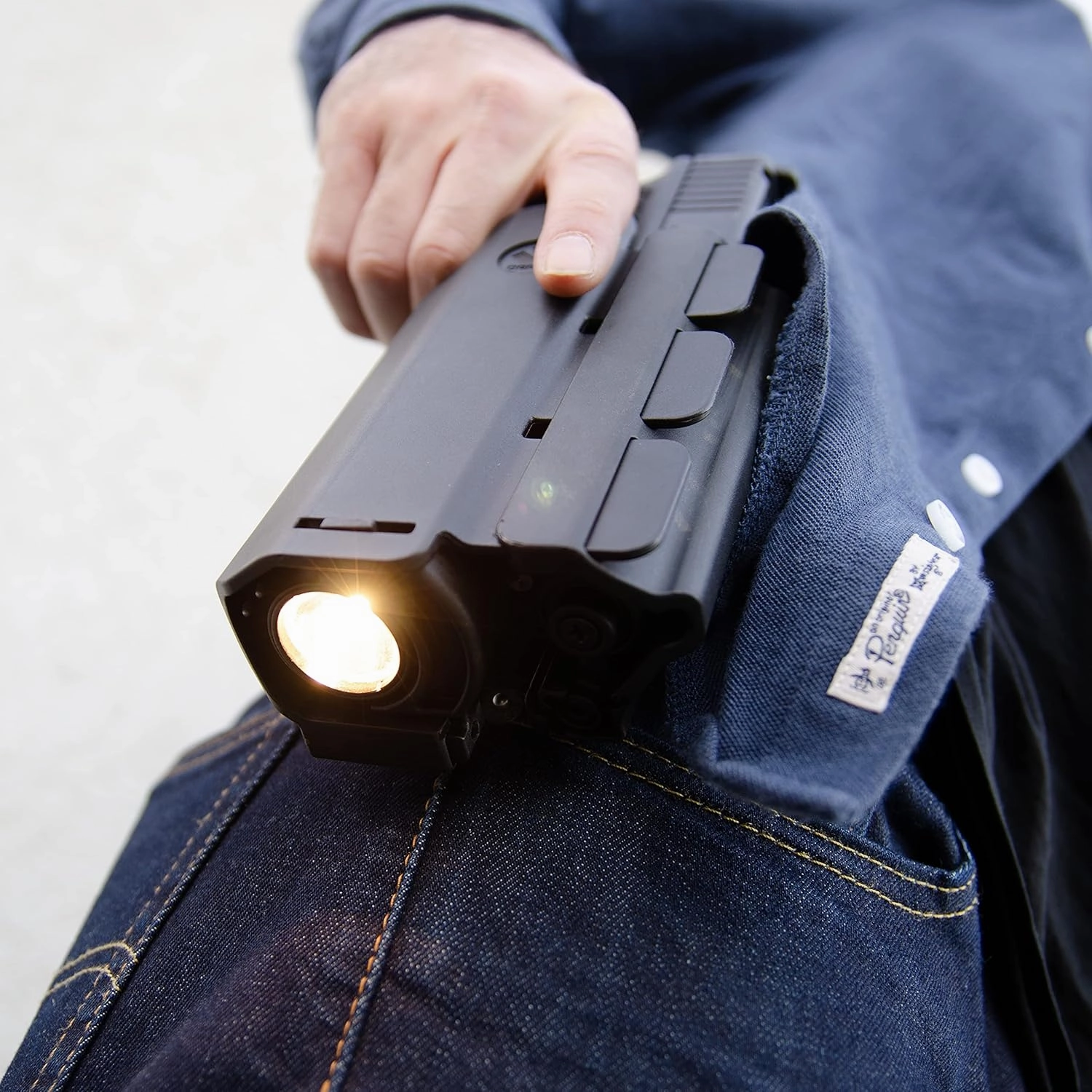 Orpaz T40 Adjustable and Modular Sig P320 Holster Compatible with OWB Sig Sauer P320 Holder with Light/Laser/Sight/Optics - Will Secure Your Handgun with a Tactical Appearance