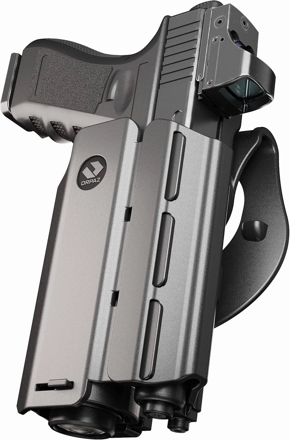 Orpaz T40 Adjustable and Modular Sig P320 Holster Compatible with OWB Sig Sauer P320 Holder with Light/Laser/Sight/Optics - Will Secure Your Handgun with a Tactical Appearance