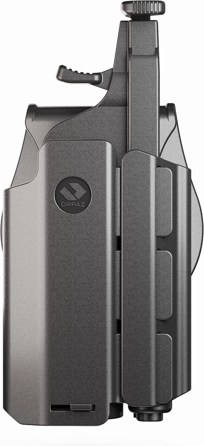 Orpaz T40 Adjustable and Modular Sig P320 Holster Compatible with OWB Sig Sauer P320 Holder with Light/Laser/Sight/Optics - Will Secure Your Handgun with a Tactical Appearance