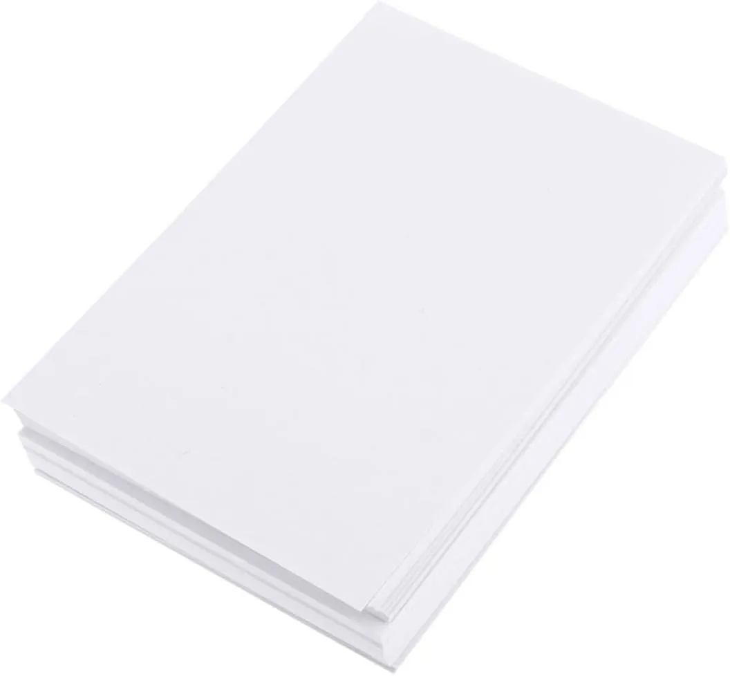 OSALADI 100pcs Watercolor Paper for Drawing and Sketching Smooth Surface for Students Artists and Home Use for Graffiti Crafting and Creative Projects