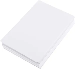 OSALADI 100pcs Watercolor Paper for Drawing and Sketching Smooth Surface for Students Artists and Home Use for Graffiti Crafting and Creative Projects