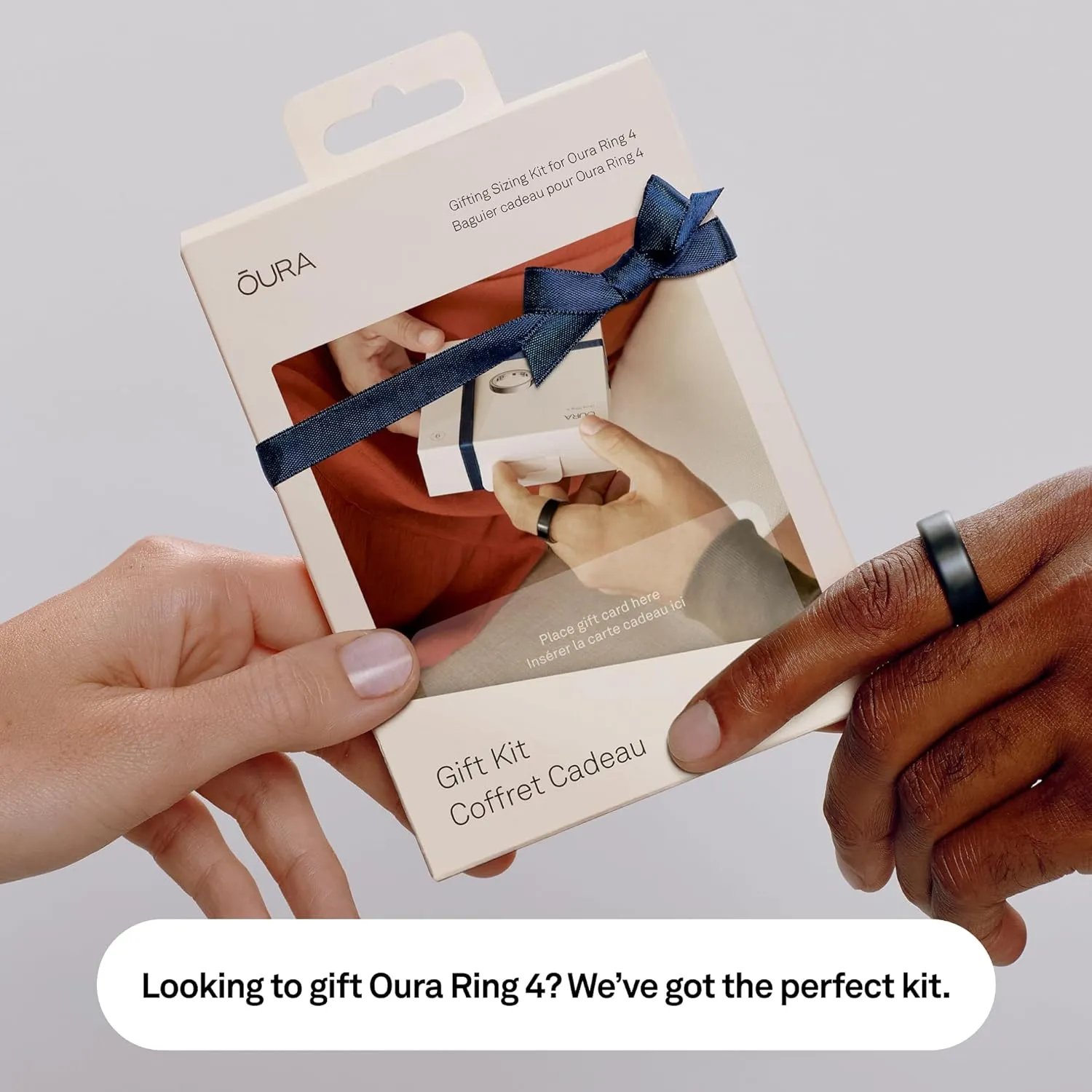 Oura Ring 4 - Rose Gold - Size 12 - Smart Ring - Size First with Oura Ring 4 Sizing Kit - Sleep Tracking Wearable - Heart Rate - Fitness Tracker - Up to 8 Days of Battery Life