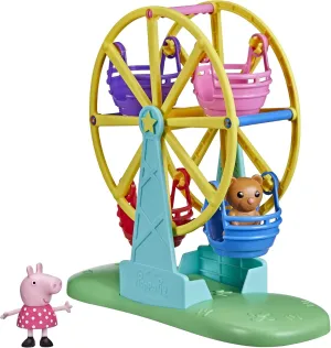 Peppa Pig Adventures, Ferris Wheel Playset Preschool Toy Figure and Accessory for Kids Ages 3 and Up
