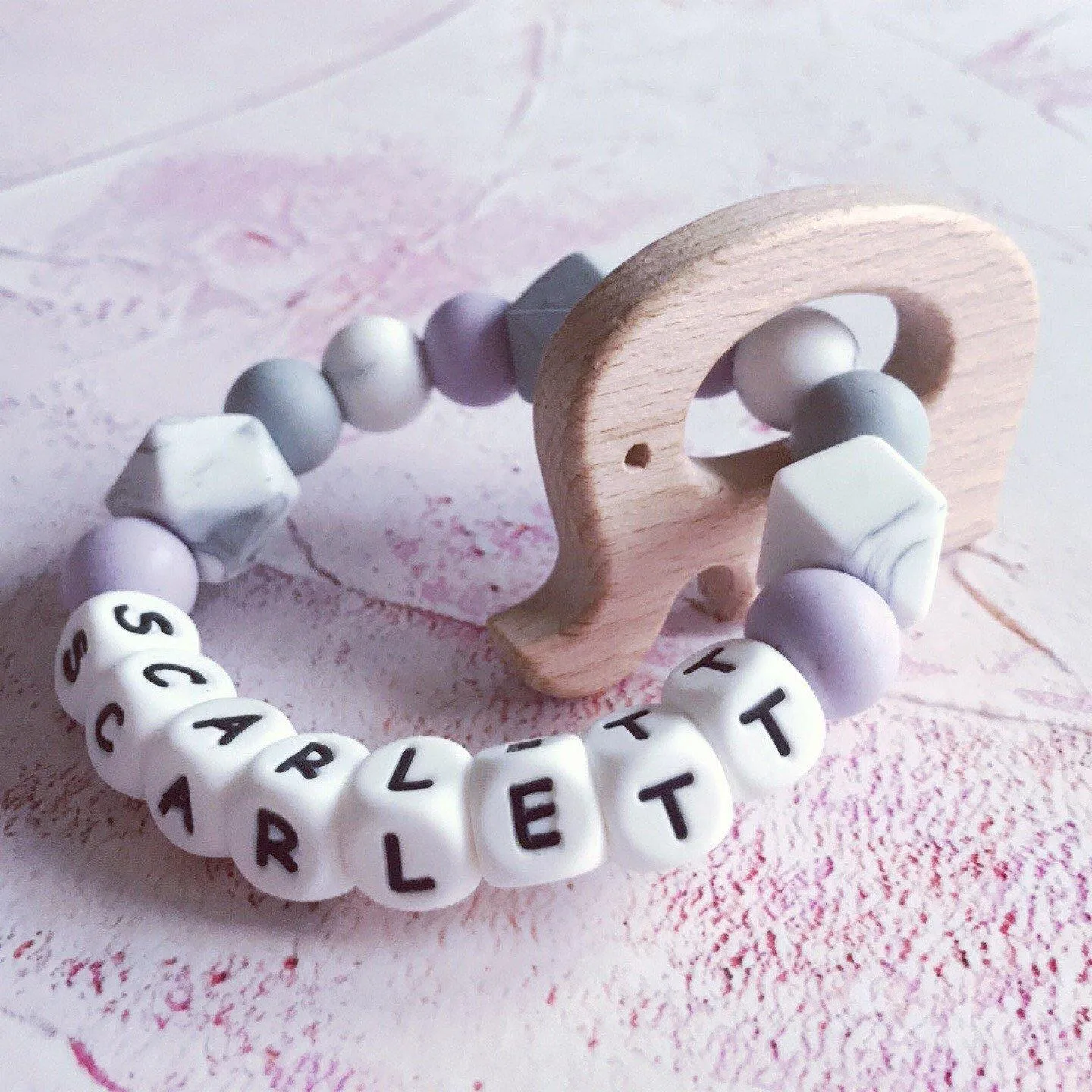 Personalised Elephant Teether