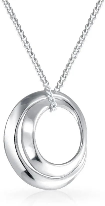 Personalized Mother Day Jewelry Gift Disc Split Heart Puzzle Eternal Circle Inspirational Word Quote Mother Daughter Mama Pendant Necklace Bracelet For Women Mom .925 Sterling Silver Customizable