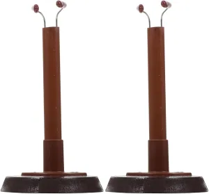 Plush Dolls Support Display - 2 PCS Doll Model Support Frame Wood Plush Doll Display Rack Body Mannequin for Clothes Mini Action Figures Round Base Display Rack Round