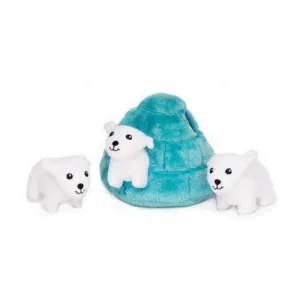 Polar Bear Igloo Burrow Toy