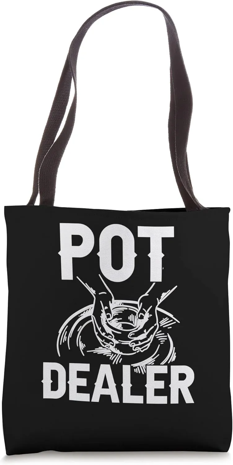 Pot Dealer Ceramic Pottery Earthenware Craft Carvings Tote Bag