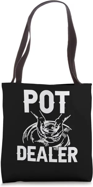 Pot Dealer Ceramic Pottery Earthenware Craft Carvings Tote Bag