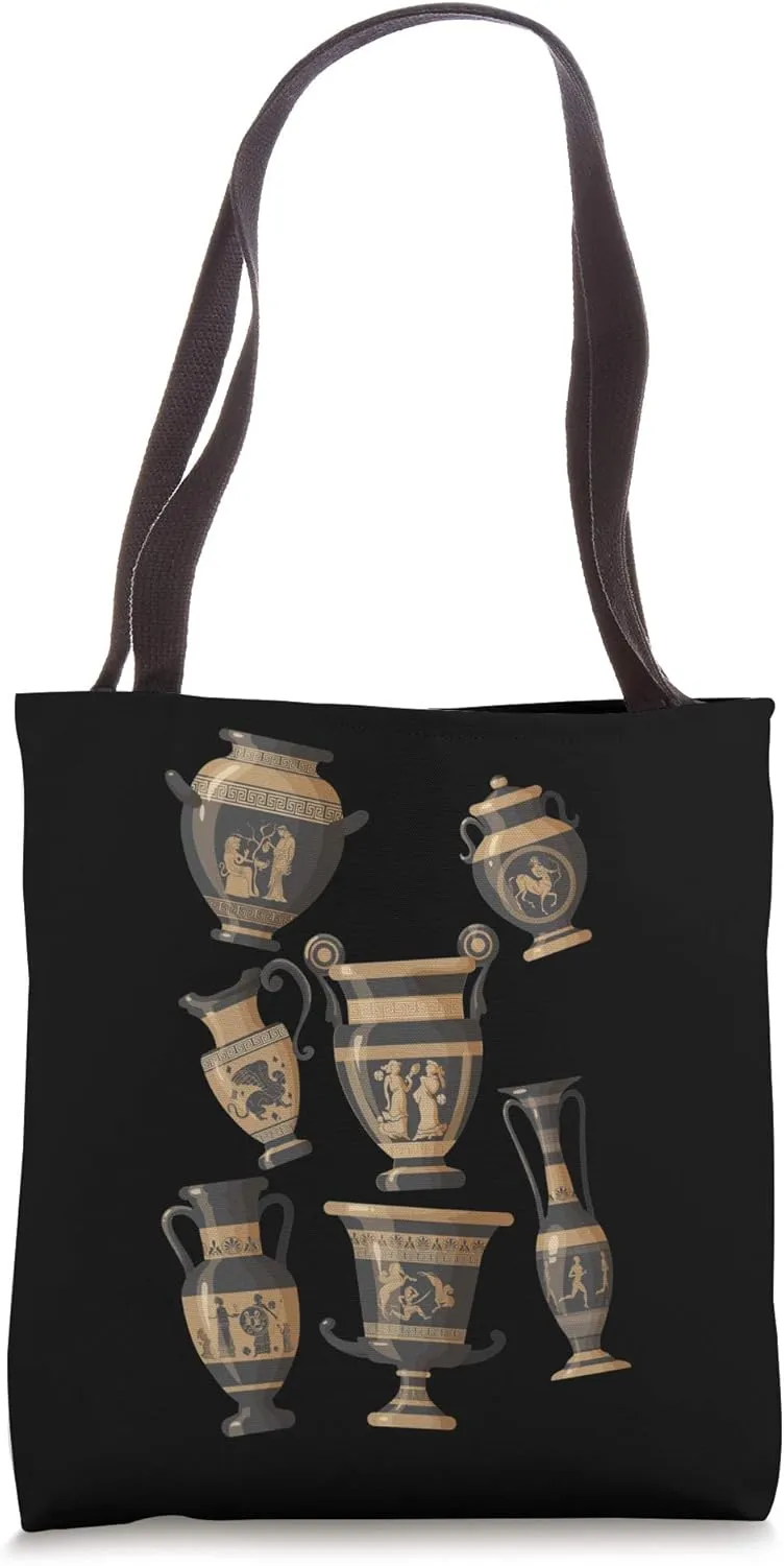 Pot Pottery Ancient Vases Handmade Ceramist Kiln Clay Gift Tote Bag