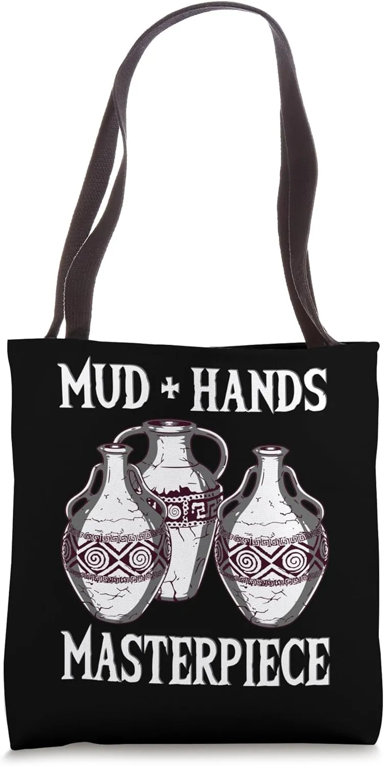 Pottery Clay Craft Art for Men Women Tote Bag