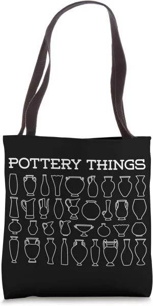 Pottery Things Pot Ceramist Handmade Sculpting Hobby Gift Tote Bag