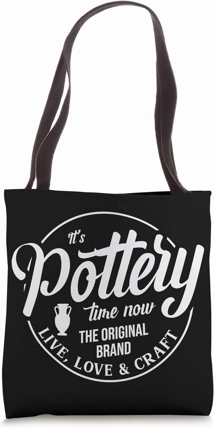 Pottery Pot Clay Kiln Ceramist Handmade Hobby Sculpting Gift Tote Bag
