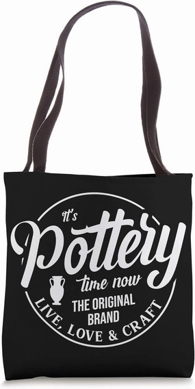 Pottery Pot Clay Kiln Ceramist Handmade Hobby Sculpting Gift Tote Bag