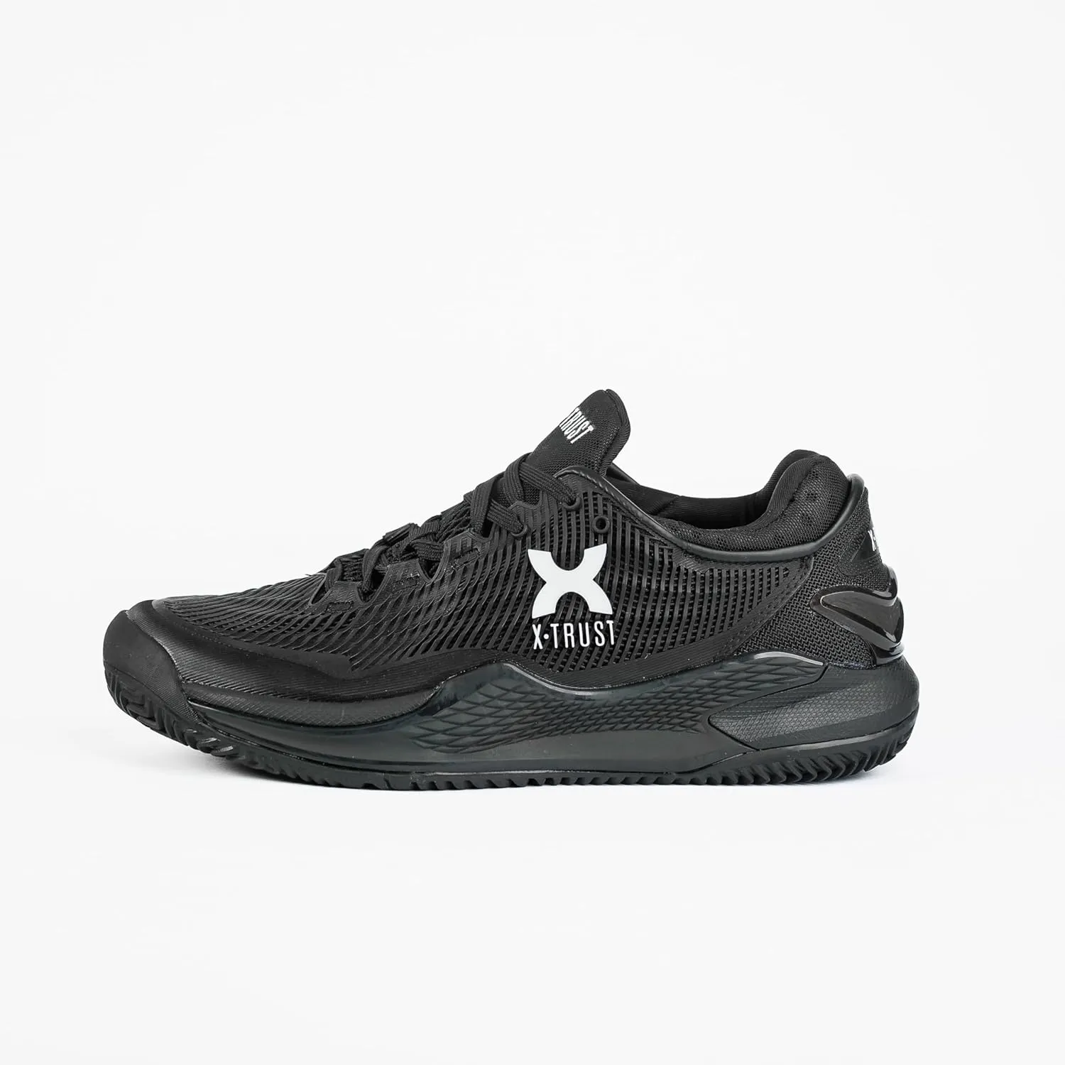 Pro Clay Padel & Tennis Shoes Black – Lightweight, Durable, and Breathable for Court Performance