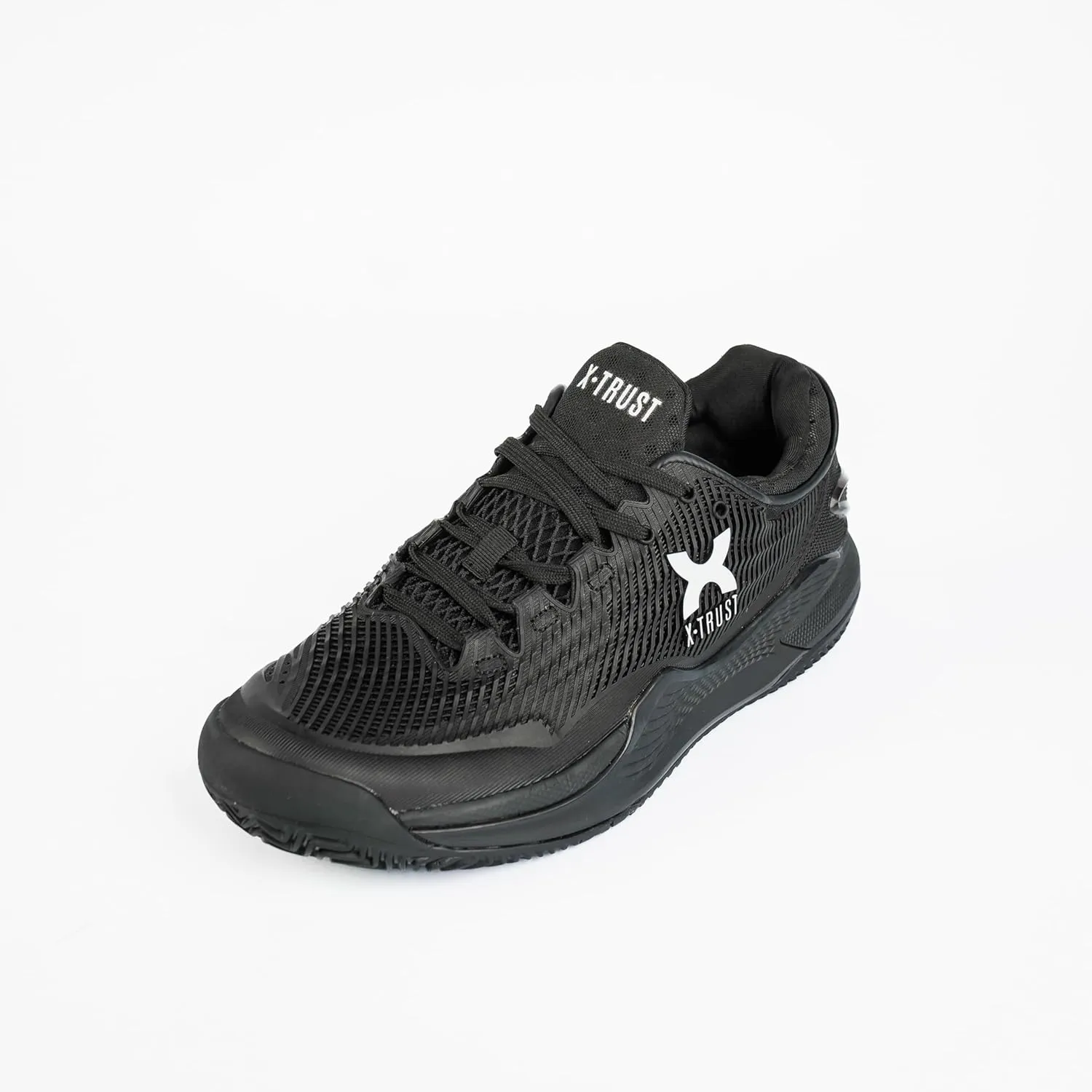Pro Clay Padel & Tennis Shoes Black – Lightweight, Durable, and Breathable for Court Performance