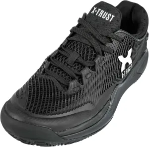 Pro Clay Padel & Tennis Shoes Black – Lightweight, Durable, and Breathable for Court Performance