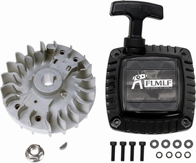 Pull Starter (Metal Claw Centered) and Flywheel for Zenoah CY 23cc~36cc Engine for 1/5 HPI ROVAN KM Baja LT FG DBXL GoPed RedCat Rc Car Parts