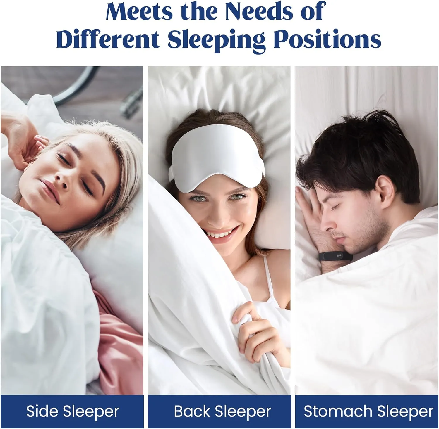 puredown® Feather Pillows with 100% Cotton Cover, Set of 2 Gusseted Bed Pillows for Sleeping, Standard Size