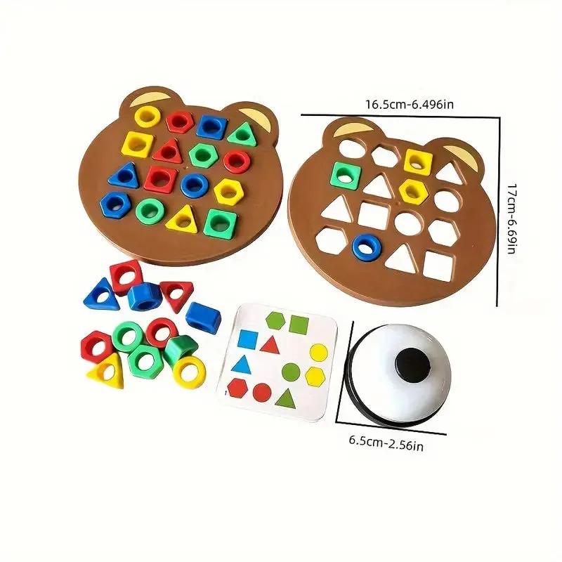 Puzzle Toys, Interactive Geometric Matching Toys-Single player game Only