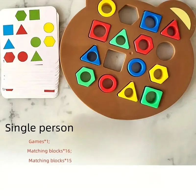Puzzle Toys, Interactive Geometric Matching Toys-Single player game Only