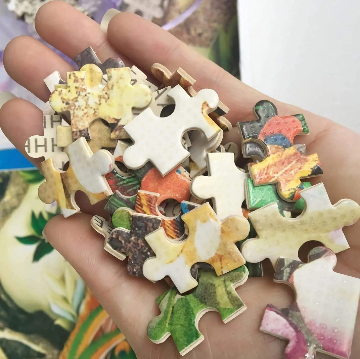 Puzzles for Adults ，Guitar Tree Landscape Wall Decoration，Wooden Puzzle Puzzles (500 Piece, Guitar Tree Landscape Wall Decoration)