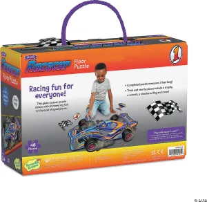 Racecar Floor Puzzle Age 3 