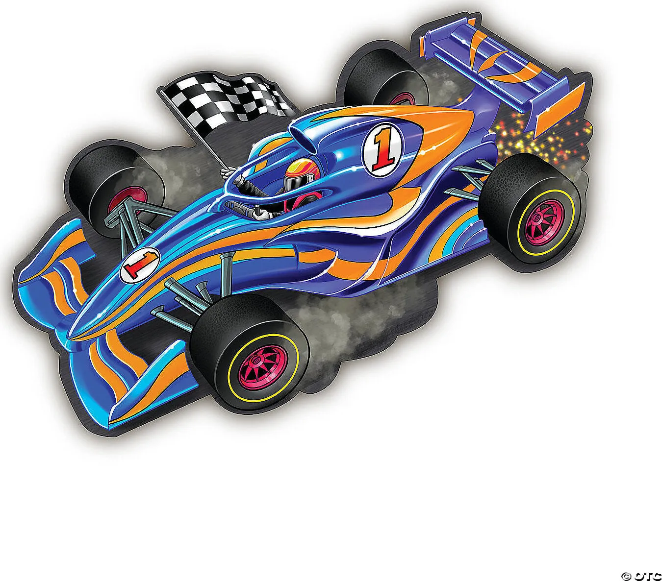 Racecar Floor Puzzle Age 3 