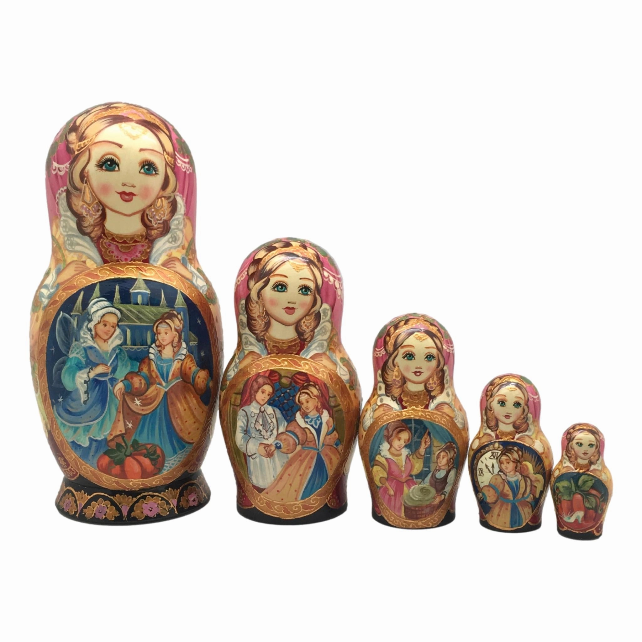 Rare Russian Dolls Fairytale Cinderella