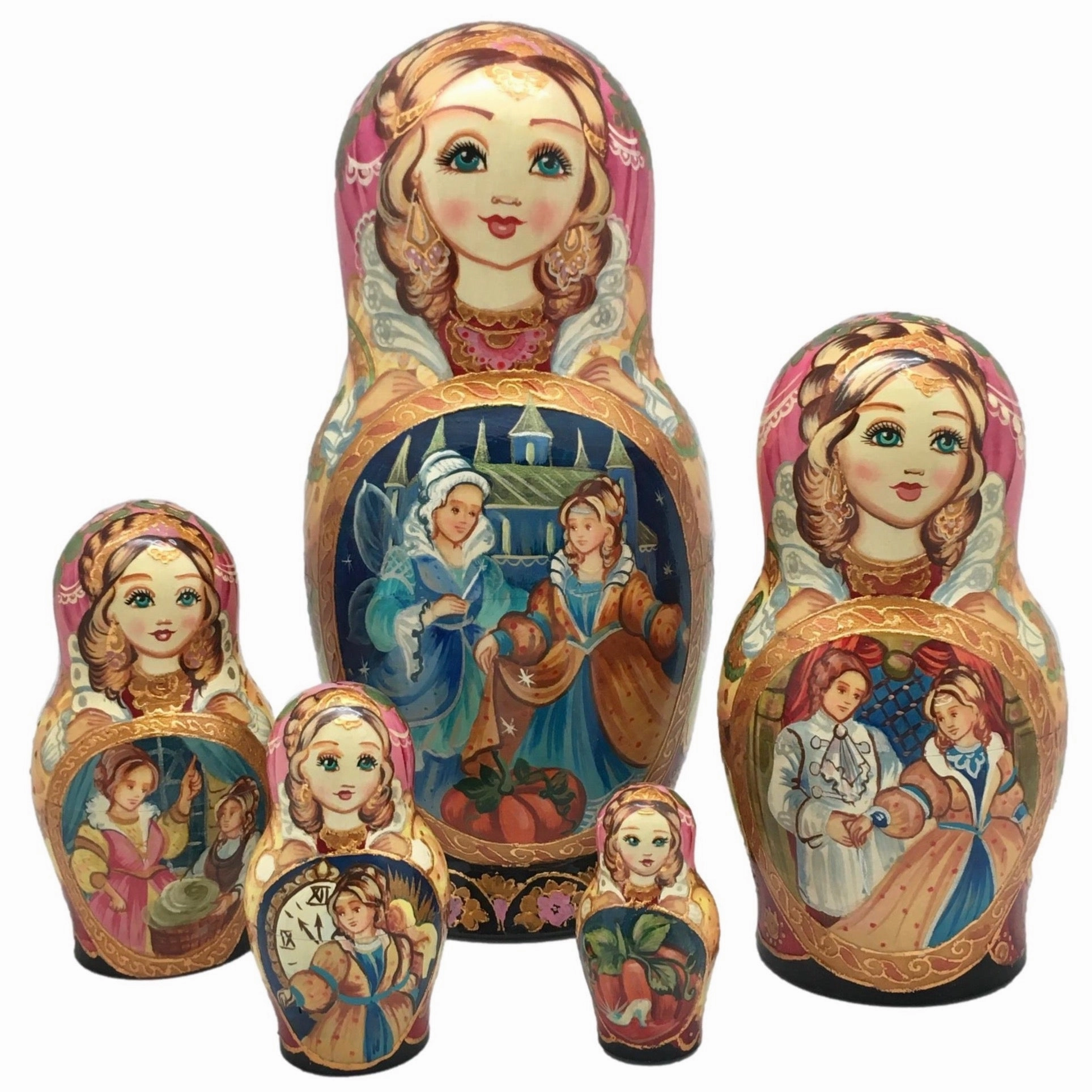 Rare Russian Dolls Fairytale Cinderella