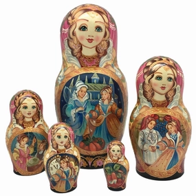 Rare Russian Dolls Fairytale Cinderella